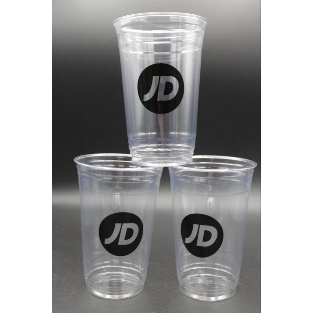 Printed Plastic Pint Cups