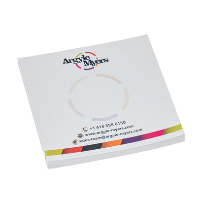 Branded 75x75mm Sticky note