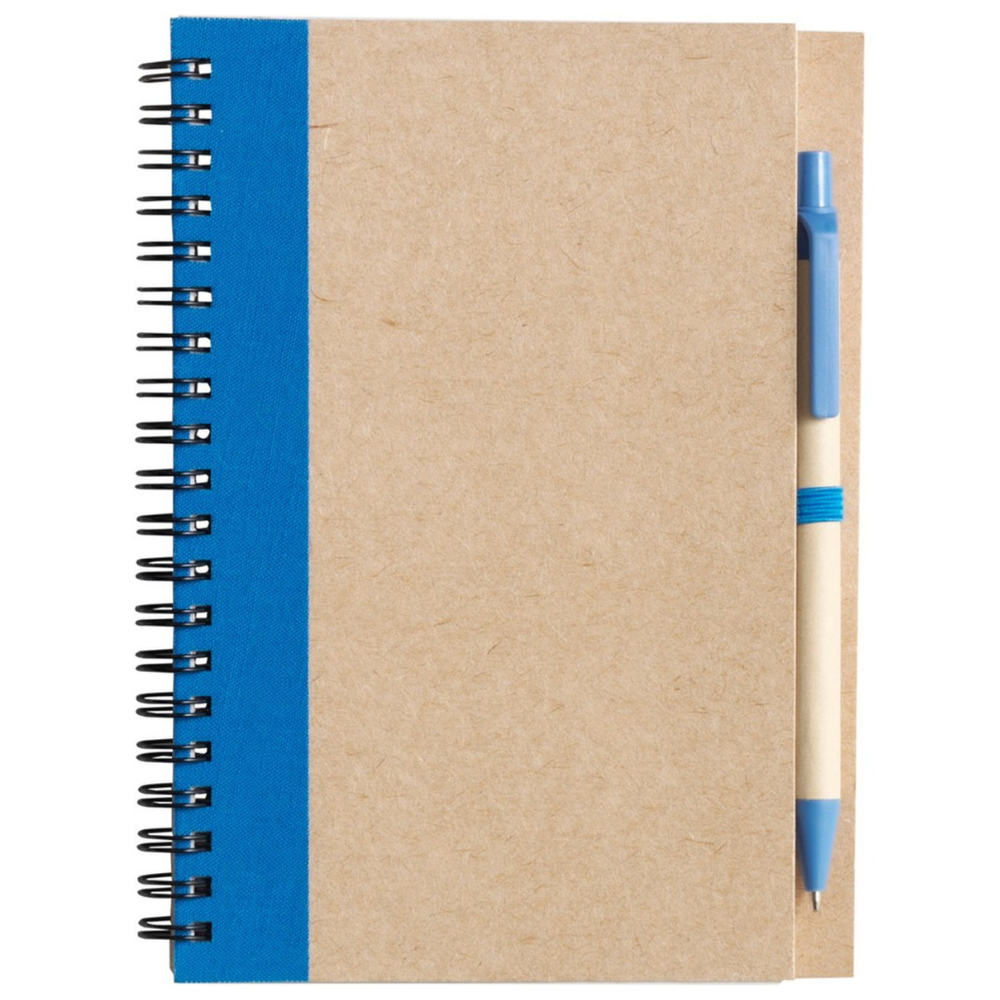 Branded Smithen Cardboard notebook with ballpen