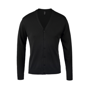 SOL'S Golden Cotton Acrylic V Neck Cardigan