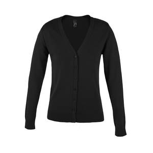 SOL'S Ladies Golden Cotton Acrylic V Neck Cardigan