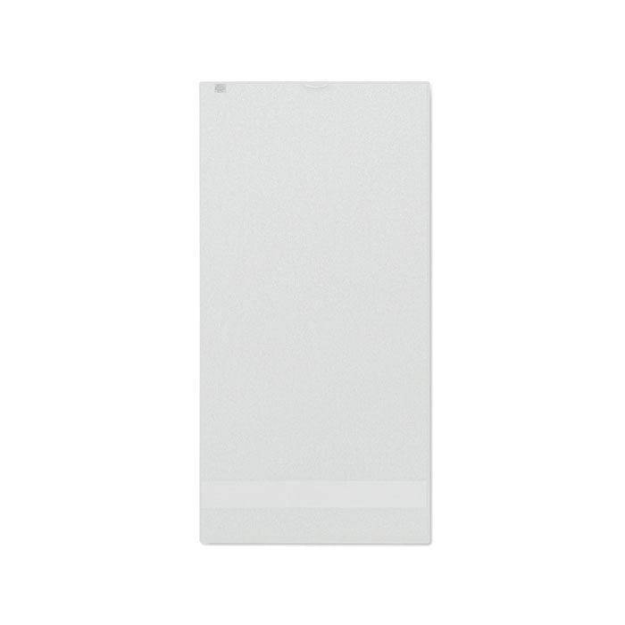 Towel organic cotton 100x50cm White