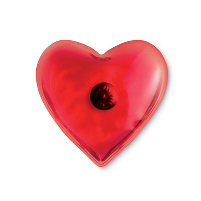 Red Heart Shaped hand warmer, to warm the hands and heart of your loved ones.