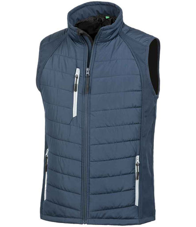 Result Genuine Recycled Compass Padded Gilet