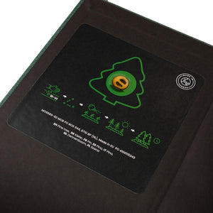 A5 recycled page notebook with Hard Paper Cover