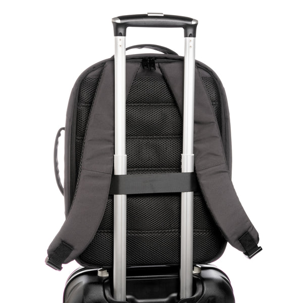 Branded Impact AWARE™ RPET anti-theft 15.6" laptop backpack