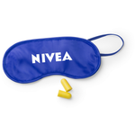 Branded Eye Mask with Ear Plugs Set