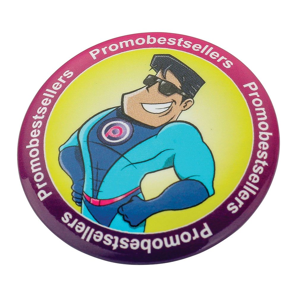 Branded Button Badge (50mm)