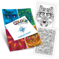 Colouring Therapy Book. A5 Size