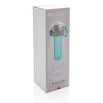 Branded Honeycomb lockable leak proof infuser bottle