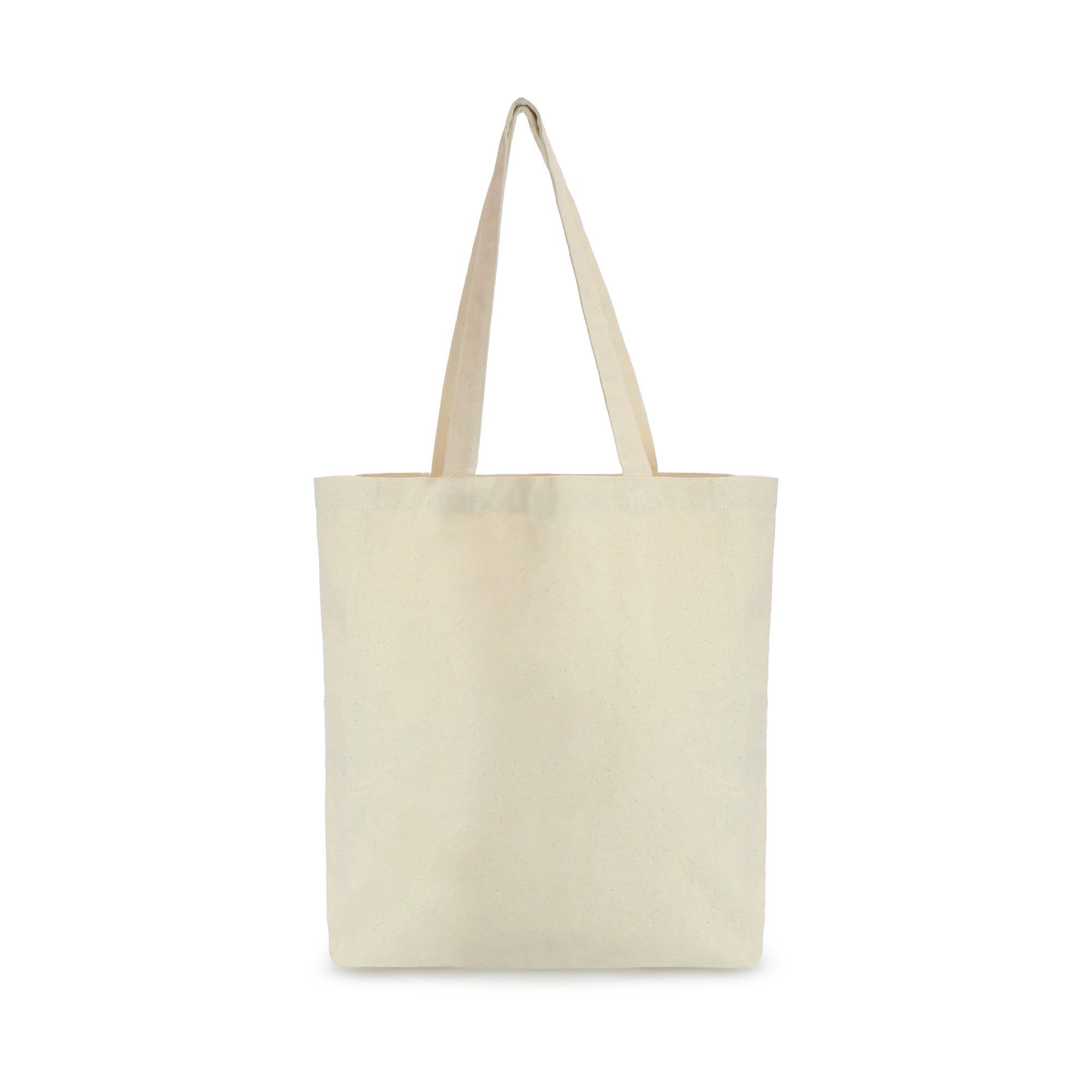 10oz Organic Cotton Shopper with gusset and long handles – Totally Branded