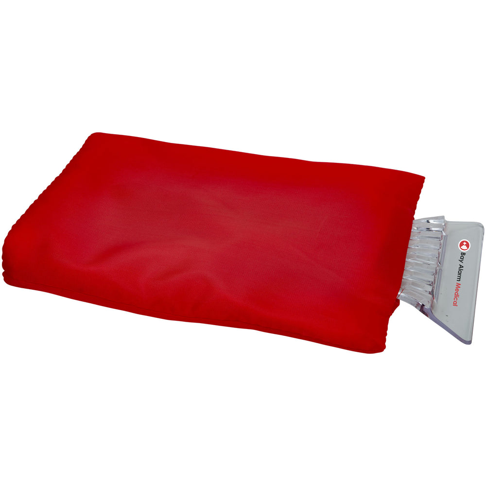 Branded Colt ice scraper with glove