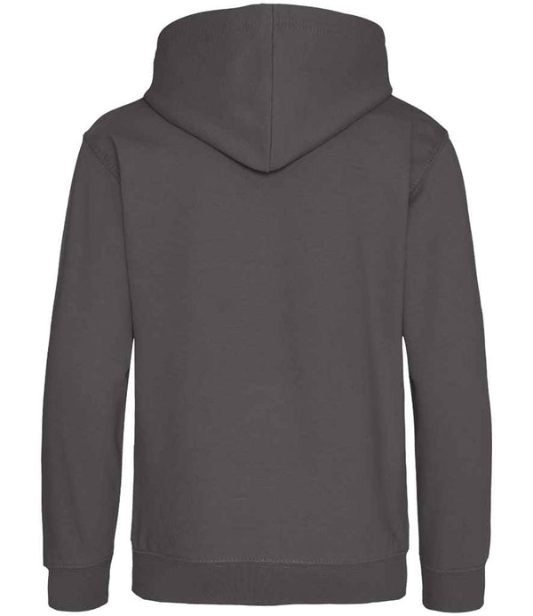 AWDis Kids Hoodie Charcoal