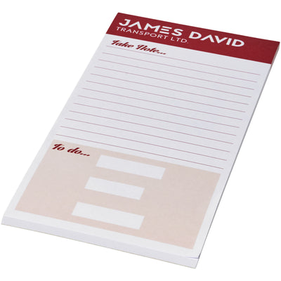 Branded Desk-Mate® 1/3 A4 notepad 50 pages