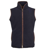 Brook Taverner Unisex Cincinatti Fleece Gilet Navy