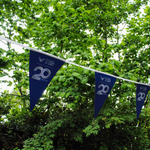 Branded Triangular Synthetic Bunting