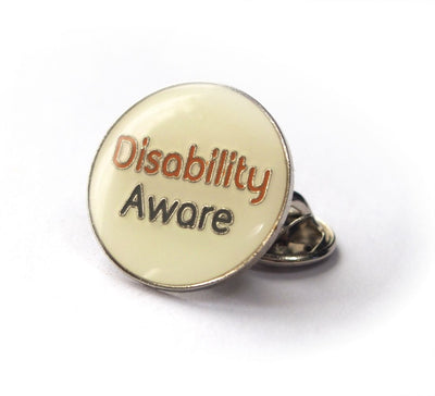 Branded Stamped Iron Hard Enamel Badge (20mm)