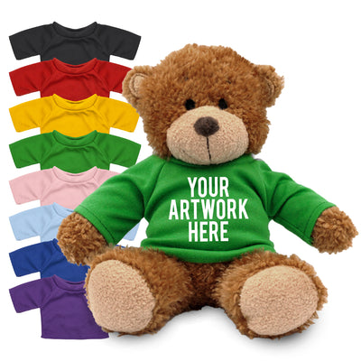 Branded Coloured T-Shirt Bear