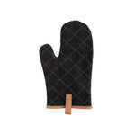 Deluxe canvas oven mitt