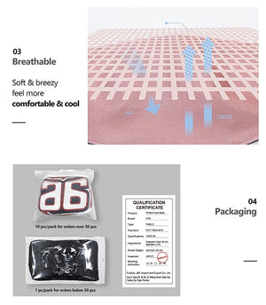 Double-Ply Custom Fabric Face Mask