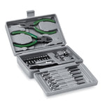 Foldable 25 piece tool set