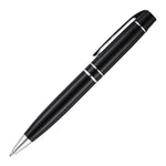 Branded DUKE ball pen with chrome trim