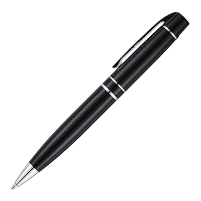 Branded DUKE ball pen with chrome trim