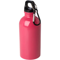 Oregon 400 ml RCS certified single wall stainless steel water bottle with carabiner