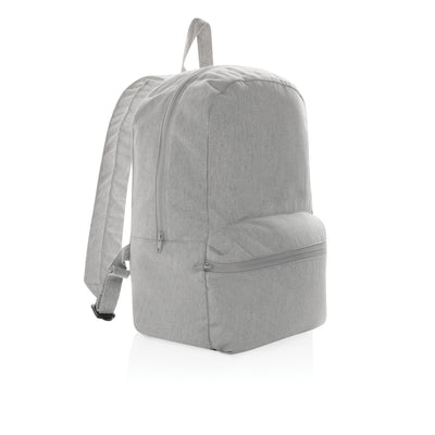 Branded Impact Aware™ 285 gsm rcanvas backpack undyed