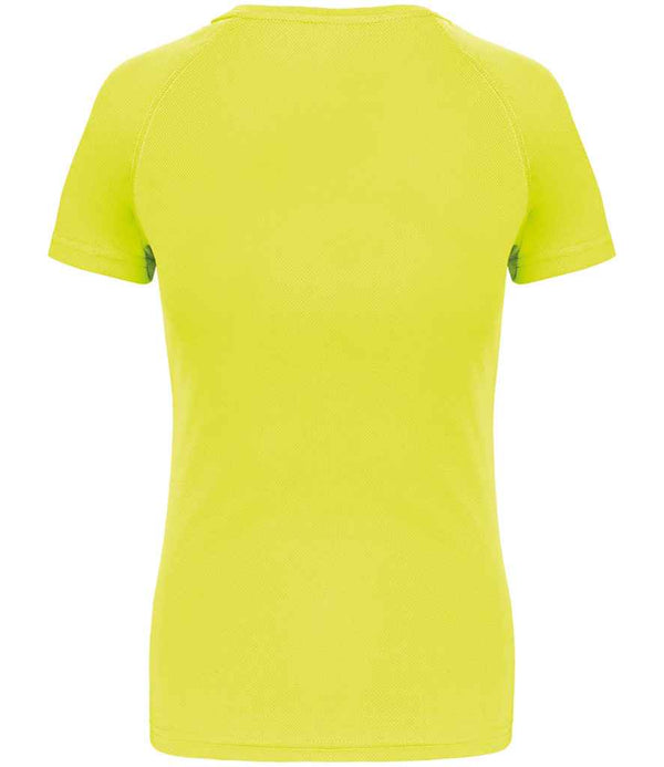 Proact Ladies Performance T-Shirt Fluorescent Yellow