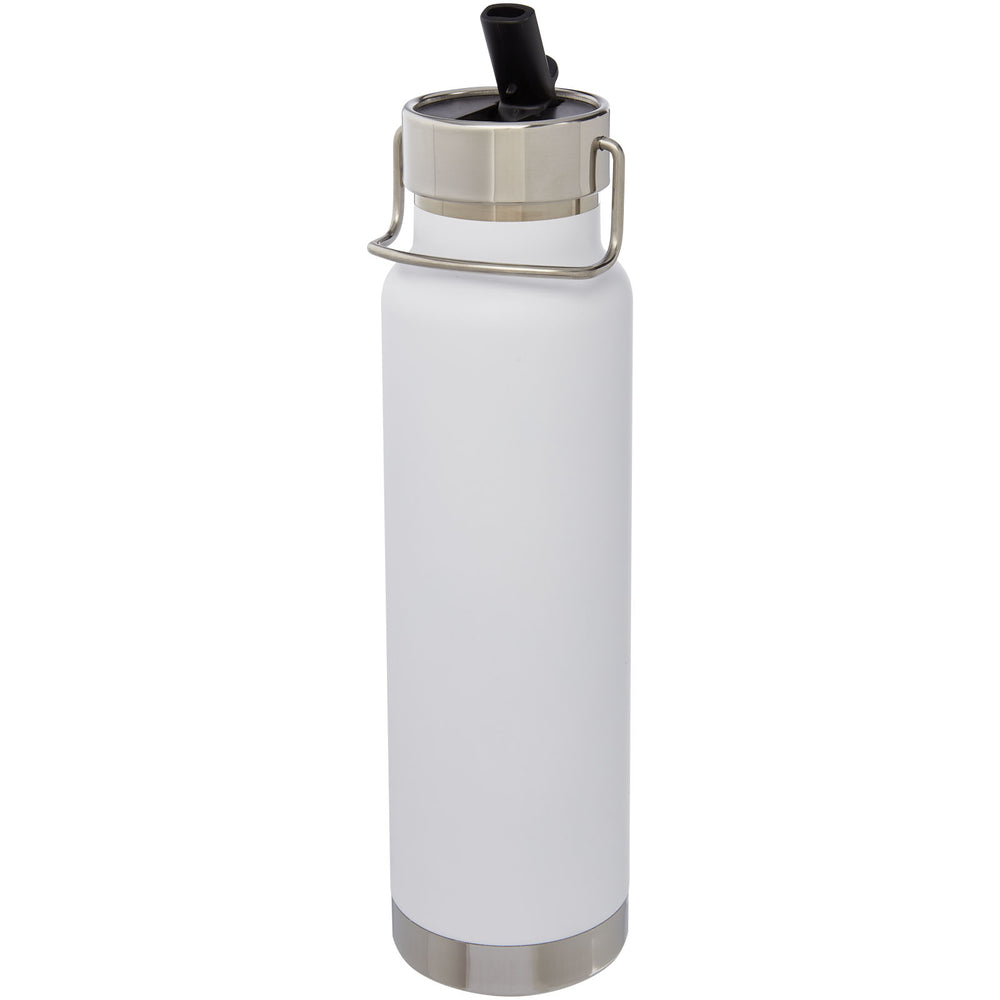 Branded Thor 750 ml copper vacuum insulated sport bottle