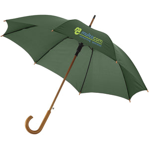 Kyle 23" auto open umbrella wooden shaft and handle