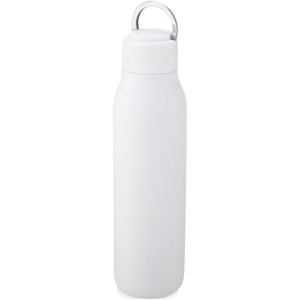 Marka 600 ml copper vacuum insulated bottle with metal loop