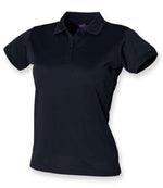 Henbury Ladies Coolplus® Wicking Piqué Polo Shirt