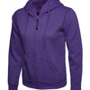 Ladies Classic Full Zip Hooded Sweatshirt