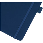 Branded Honua A5 recycled paper notebook with recycled PET cover