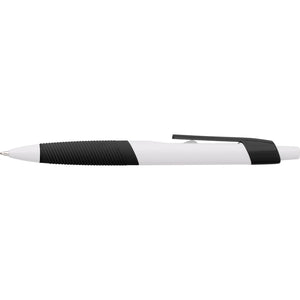 Oxonian Plastic ballpen with rubber grip