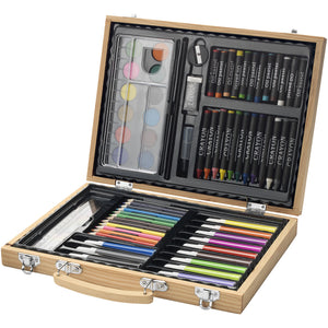 Rainbow 67-piece colouring set | Branded Colouring set