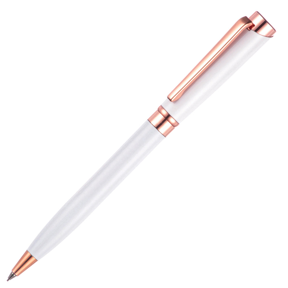 Branded Lysander 0.7mm pencil with Rose Gold trim