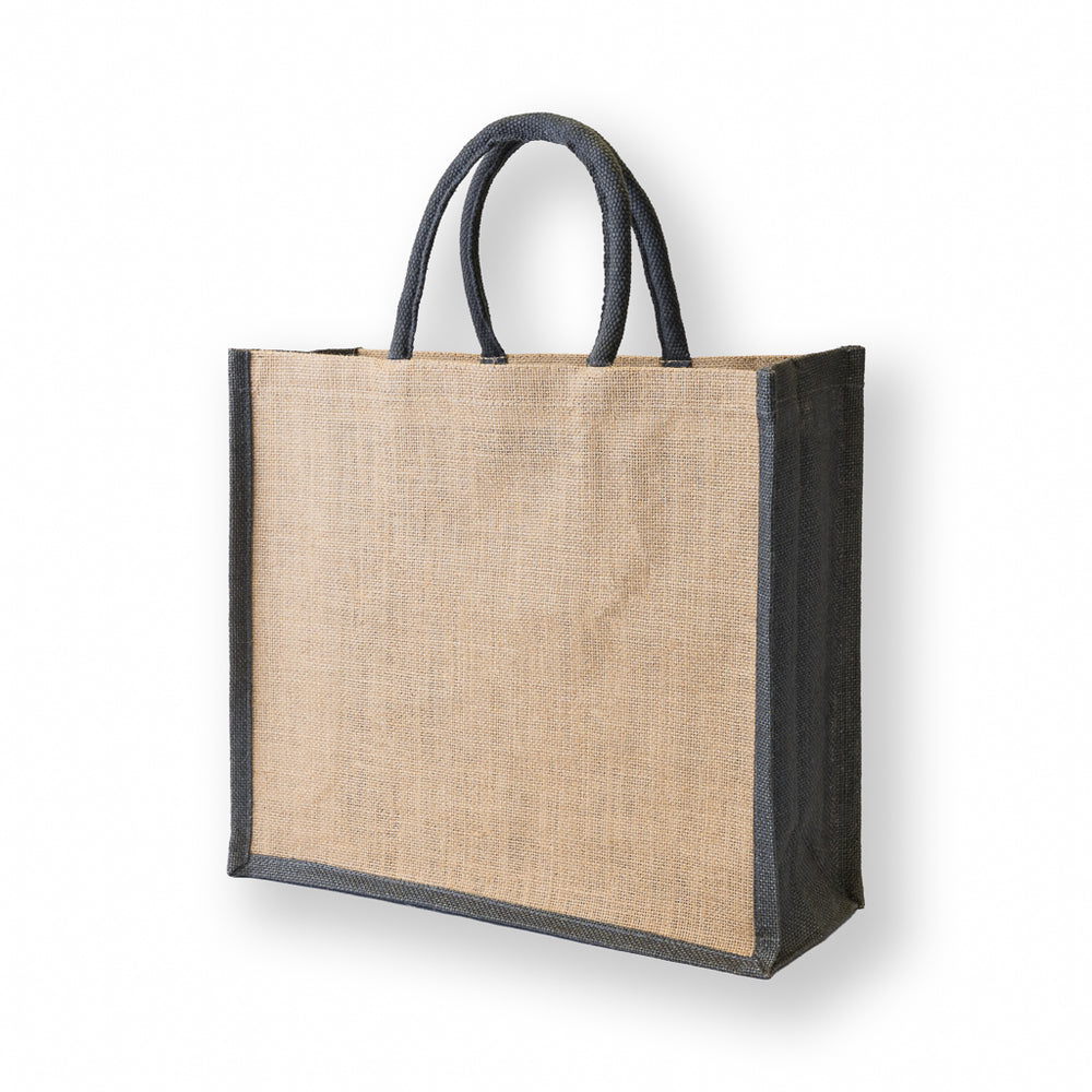 Aura Accented Jute Bag