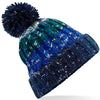 Branded Beechfield Corkscrew Pom Pom Beanie