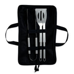Branded 3 BBQ tools in pouch