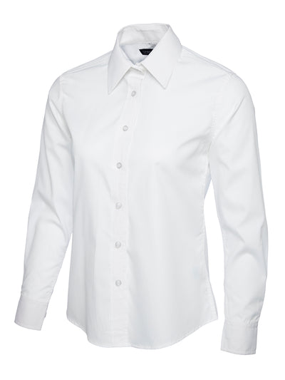 Branded Ladies Poplin Full Sleeve Shirt