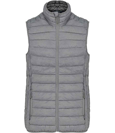 Kariban Ladies Lightweight Padded Bodywarmer Marl Silver