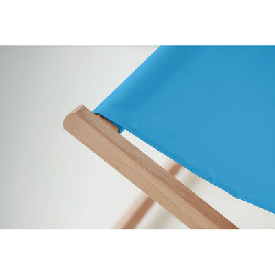 Branded Beach chair in wood