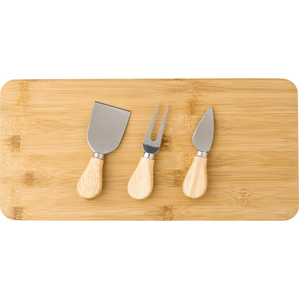 Branded Honeyfields Bamboo cheese board