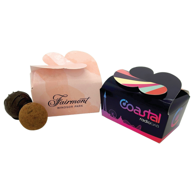 Branded Ballotin 2 Choc Butterfly Box