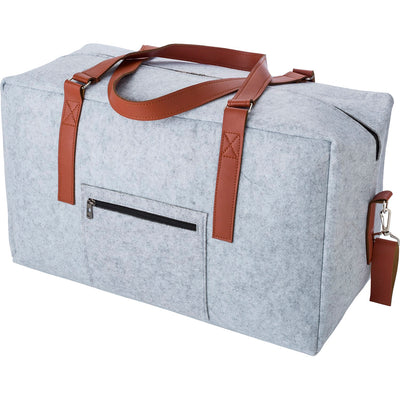 Branded Gorphwysfa RPET felt travel bag