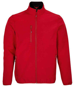 SOL'S Falcon Recycled Soft Shell Jacket Pepper Red