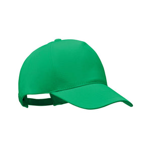 Organic cotton baseball cap Green